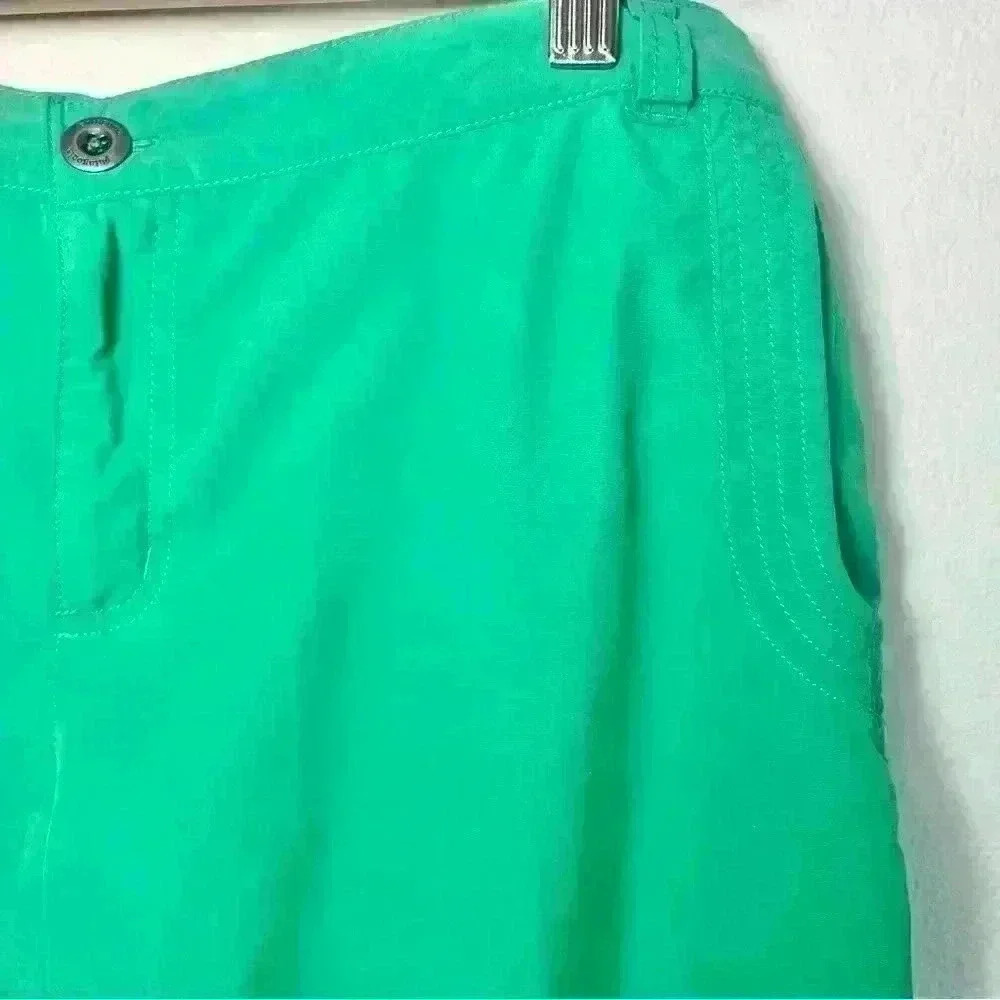 Patagonia Girls Green Bermuda Capri’s Size XXL 16/18 - Picture 2 of 13